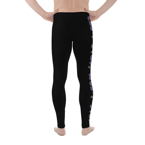 Can't Stop Men's Workout Leggings (Black) XS Tracy McCrackin Photography Clothing - Tracy McCrackin Photography