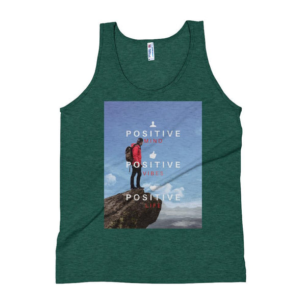 Positive Mind Unisex Tank Top Giclee / Tri-Black / XS Tracy McCrackin Photography - Tracy McCrackin Photography