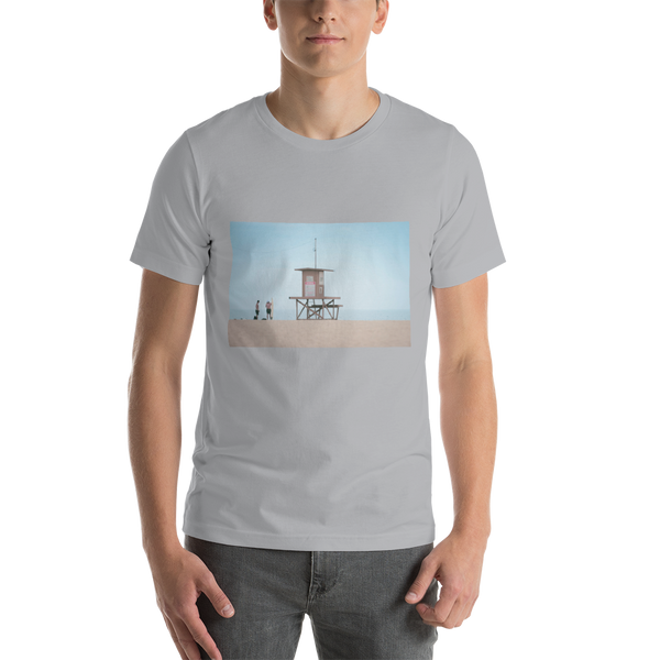 SoCal Beach Shirt, Short-Sleeve Unisex Giclee / White / XS Tracy McCrackin Photography Clothing - Tracy McCrackin Photography