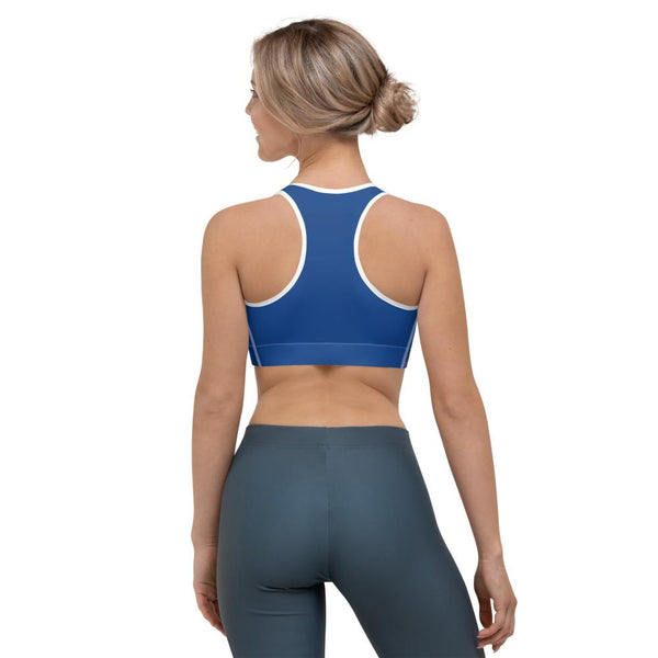 Yosemite Blue Valley Sports bra Giclee / White / XS Tracy McCrackin Photography - Tracy McCrackin Photography