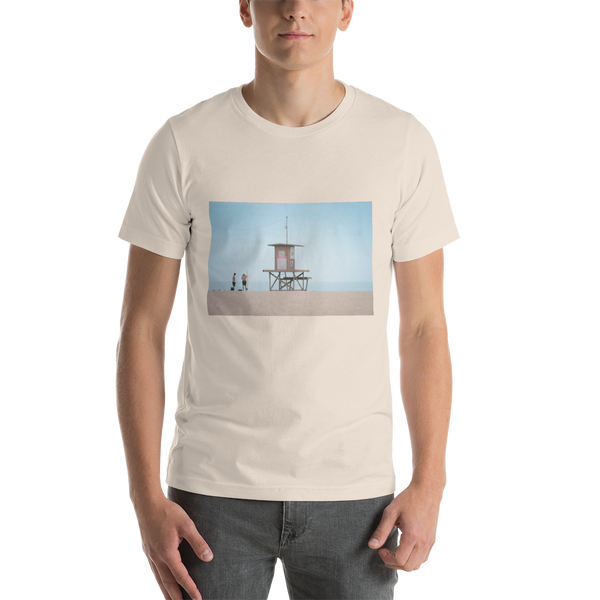 SoCal Beach Shirt, Short-Sleeve Unisex Giclee / White / XS Tracy McCrackin Photography Clothing - Tracy McCrackin Photography