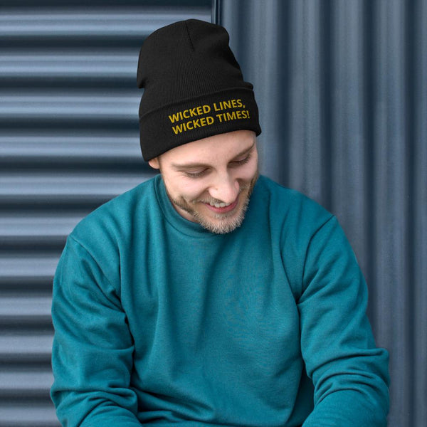 Wicked Times Rock Climbing Beanie Tracy McCrackin Photography Clothing - Tracy McCrackin Photography