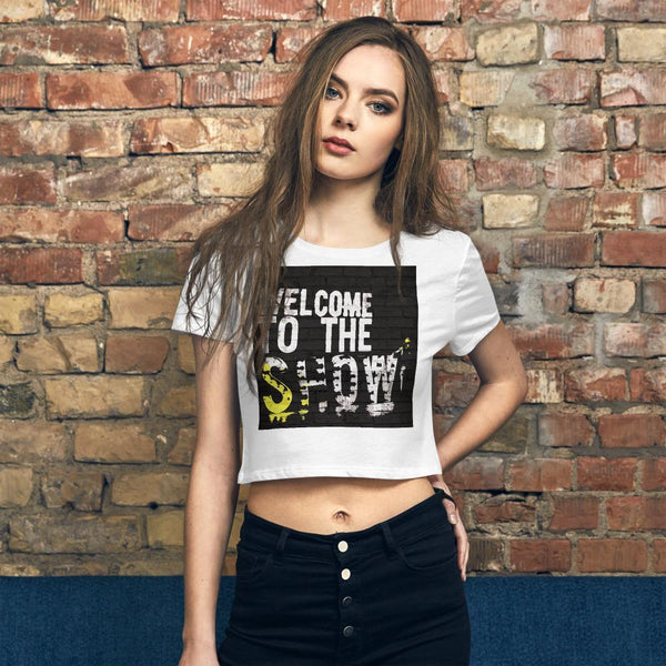 Welcome to the Show Women’s Crop Tee - New York City Tracy McCrackin Photography - Tracy McCrackin Photography