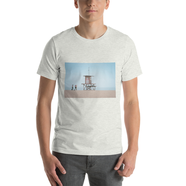 SoCal Beach Shirt, Short-Sleeve Unisex Giclee / White / XS Tracy McCrackin Photography Clothing - Tracy McCrackin Photography