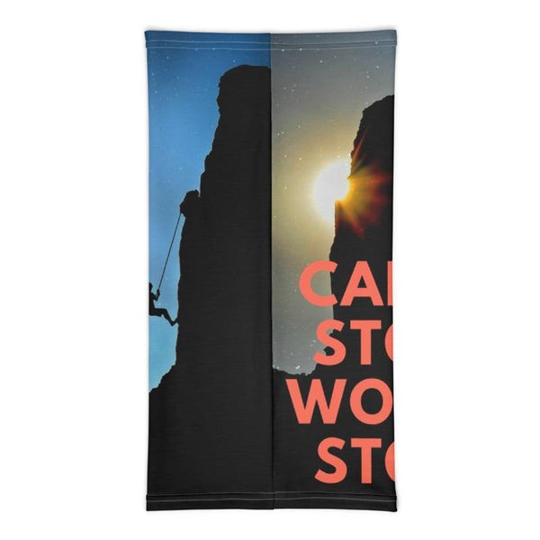 Can't Stop Rock Climbing Face Mask/Neck Gaiter Default Title Tracy McCrackin Photography Clothing - Tracy McCrackin Photography