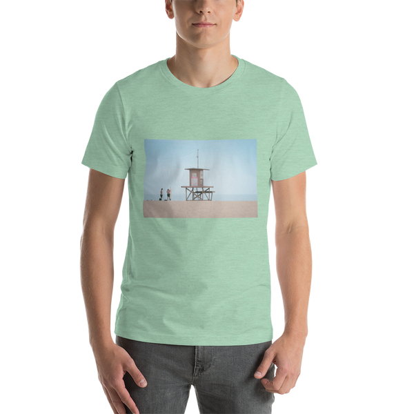 SoCal Beach Shirt, Short-Sleeve Unisex Giclee / White / XS Tracy McCrackin Photography Clothing - Tracy McCrackin Photography