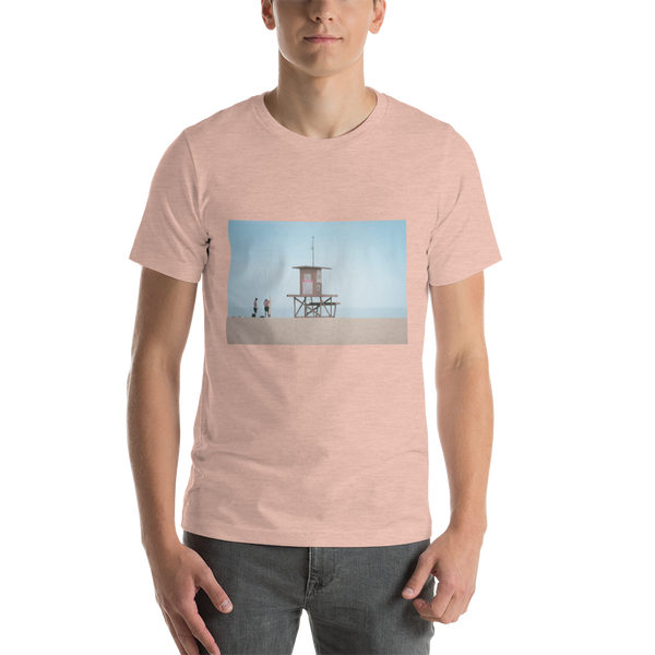 SoCal Beach Shirt, Short-Sleeve Unisex Giclee / White / XS Tracy McCrackin Photography Clothing - Tracy McCrackin Photography