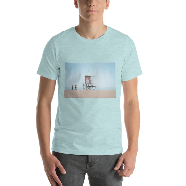 SoCal Beach Shirt, Short-Sleeve Unisex Giclee / White / XS Tracy McCrackin Photography Clothing - Tracy McCrackin Photography