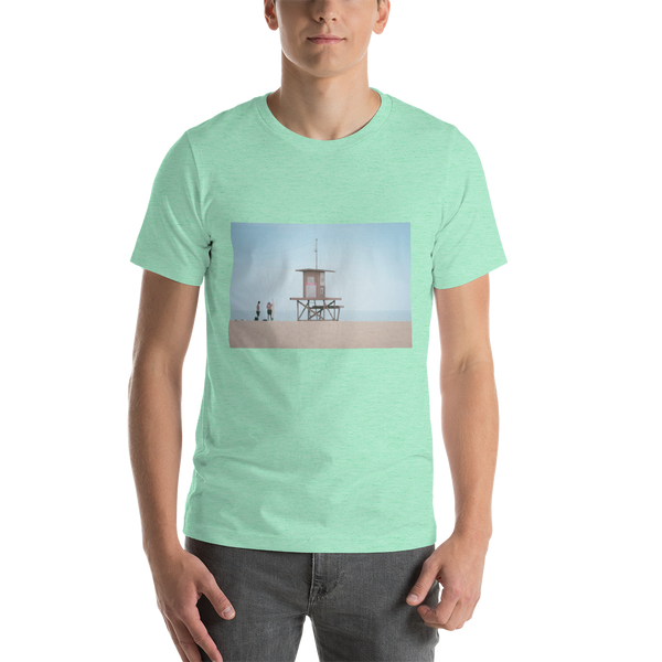 SoCal Beach Shirt, Short-Sleeve Unisex Giclee / White / XS Tracy McCrackin Photography Clothing - Tracy McCrackin Photography