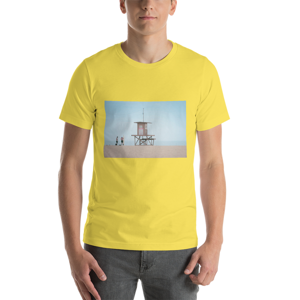 SoCal Beach Shirt, Short-Sleeve Unisex Giclee / White / XS Tracy McCrackin Photography Clothing - Tracy McCrackin Photography
