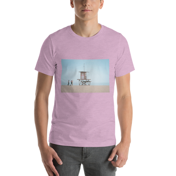 SoCal Beach Shirt, Short-Sleeve Unisex Giclee / White / XS Tracy McCrackin Photography Clothing - Tracy McCrackin Photography