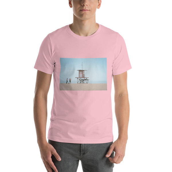SoCal Beach Shirt, Short-Sleeve Unisex Giclee / White / XS Tracy McCrackin Photography Clothing - Tracy McCrackin Photography