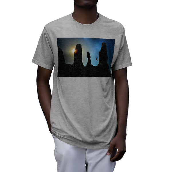 Celestial Sky Men's Tri-Blend T-Shirt Athletic Heather / S Printify T-Shirt - Tracy McCrackin Photography