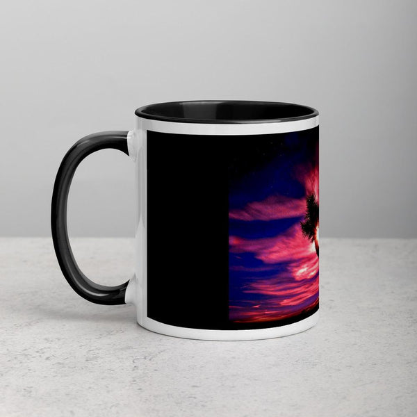 Joshua Tree Coffee/Tea Mug with Color Inside Tracy McCrackin Photography - Tracy McCrackin Photography