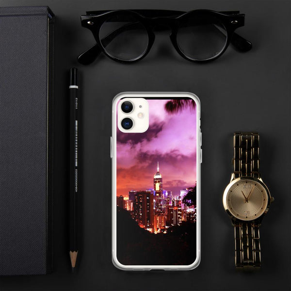 Hong Kong Ruby Sky iPhone Case iPhone 11 Tracy McCrackin Photography - Tracy McCrackin Photography