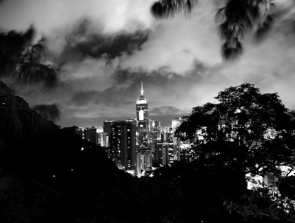 Enchanting Hong Kong: Victoria Peak Nightscape Giclee / Colored / 8 x 10 Tracy McCrackin Photography Wall art - Tracy McCrackin Photography