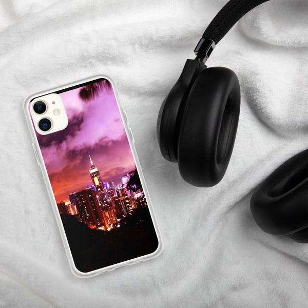 Hong Kong Ruby Sky iPhone Case iPhone 11 Tracy McCrackin Photography - Tracy McCrackin Photography