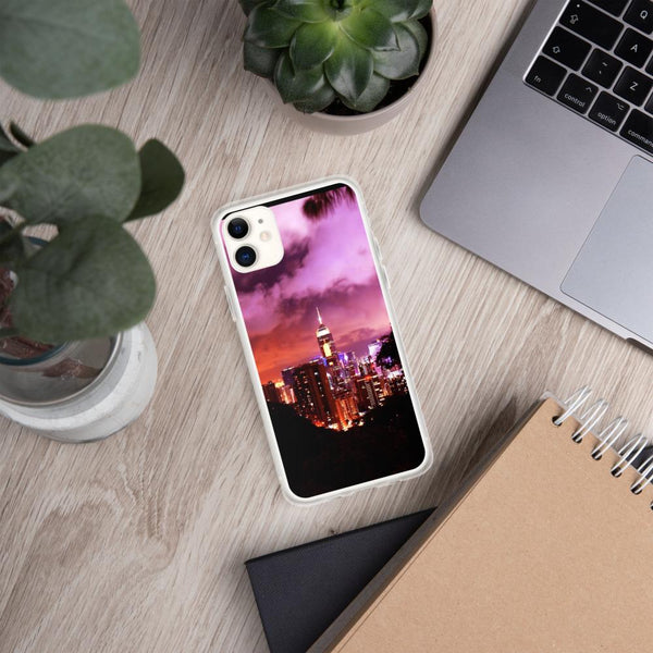 Hong Kong Ruby Sky iPhone Case iPhone 11 Tracy McCrackin Photography - Tracy McCrackin Photography