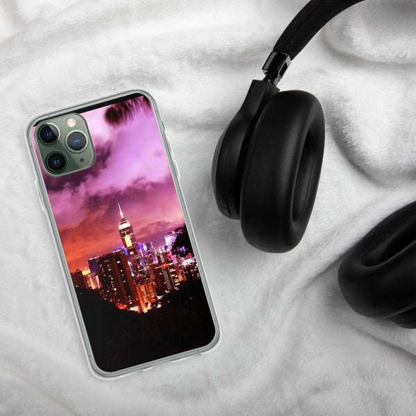 Hong Kong Ruby Sky iPhone Case iPhone 11 Tracy McCrackin Photography - Tracy McCrackin Photography