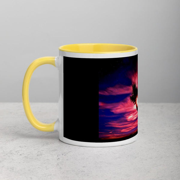 Joshua Tree Coffee/Tea Mug with Color Inside Tracy McCrackin Photography - Tracy McCrackin Photography