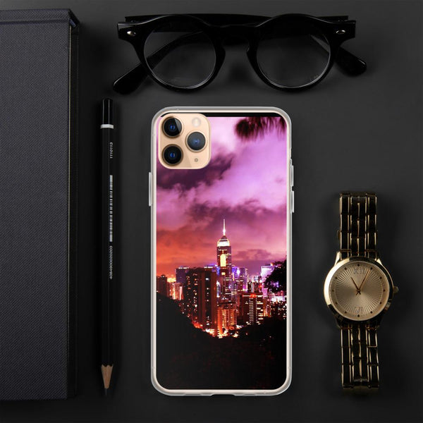 Hong Kong Ruby Sky iPhone Case iPhone 11 Tracy McCrackin Photography - Tracy McCrackin Photography