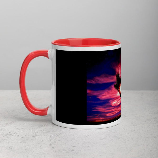 Joshua Tree Coffee/Tea Mug with Color Inside Tracy McCrackin Photography - Tracy McCrackin Photography