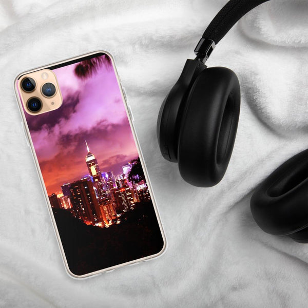Hong Kong Ruby Sky iPhone Case iPhone 11 Tracy McCrackin Photography - Tracy McCrackin Photography