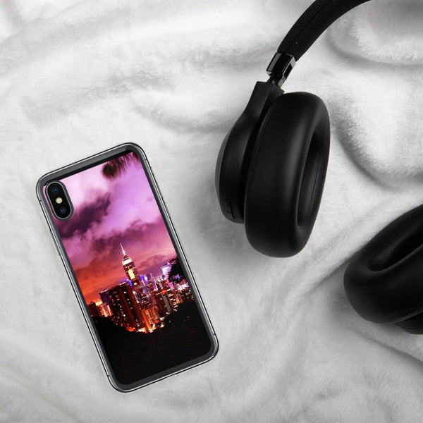 Hong Kong Ruby Sky iPhone Case iPhone 11 Tracy McCrackin Photography - Tracy McCrackin Photography