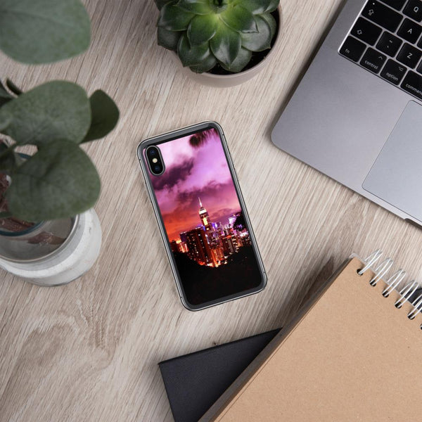 Hong Kong Ruby Sky iPhone Case iPhone 11 Tracy McCrackin Photography - Tracy McCrackin Photography