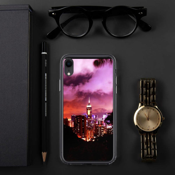 Hong Kong Ruby Sky iPhone Case iPhone 11 Tracy McCrackin Photography - Tracy McCrackin Photography