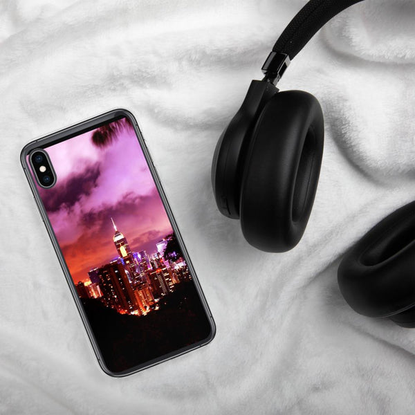 Hong Kong Ruby Sky iPhone Case iPhone 11 Tracy McCrackin Photography - Tracy McCrackin Photography