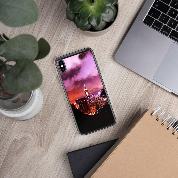 Hong Kong Ruby Sky iPhone Case iPhone 11 Tracy McCrackin Photography - Tracy McCrackin Photography