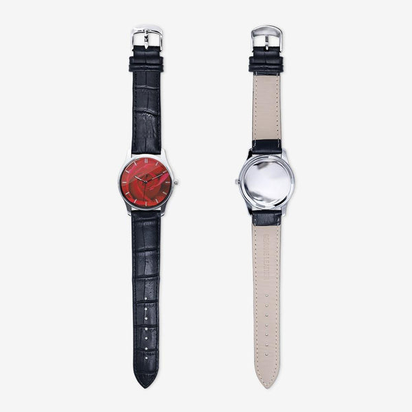 Red Rose Quartz Watch (Black) Sliver / 31 mm Printy6 Watch - Tracy McCrackin Photography