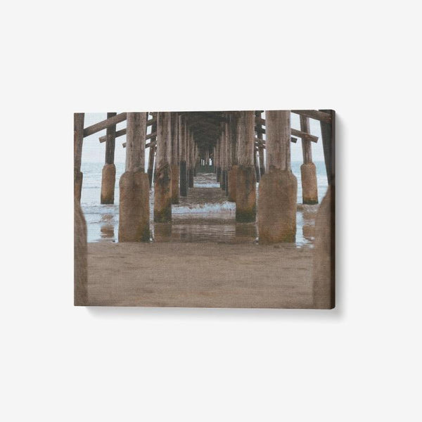 Pier Delight - 1 Piece Canvas Wall Art - Framed Ready to Hang 24"x18" 24 x 18 / Canvas Only(rolled) Printy6 Wall art - Tracy McCrackin Photography