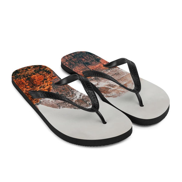 Mt. Zion Flip-Flops S Tracy McCrackin Photography Shoes - Tracy McCrackin Photography