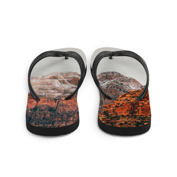 Mt. Zion Flip-Flops S Tracy McCrackin Photography Shoes - Tracy McCrackin Photography