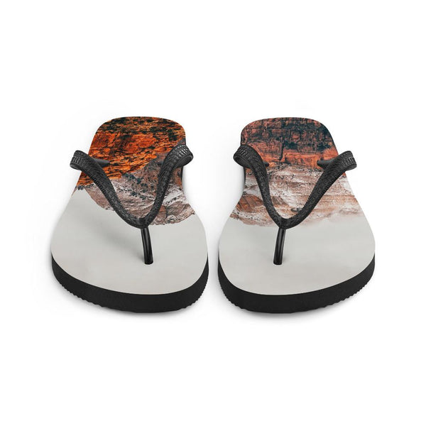 Mt. Zion Flip-Flops S Tracy McCrackin Photography Shoes - Tracy McCrackin Photography