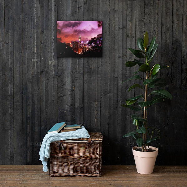 Ruby City Nightscape Canvas (Colored) 12×16 Tracy McCrackin Photography - Tracy McCrackin Photography