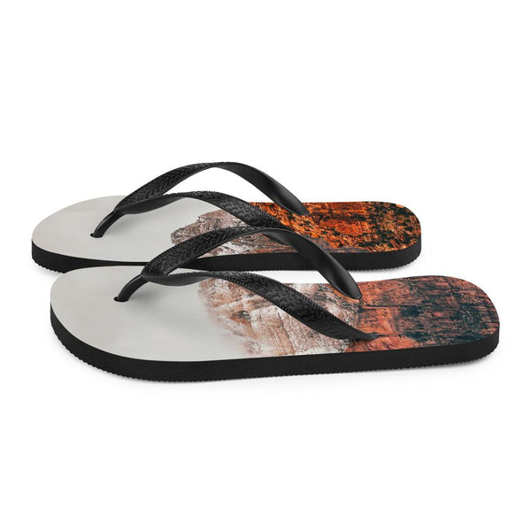 Mt. Zion Flip-Flops S Tracy McCrackin Photography Shoes - Tracy McCrackin Photography