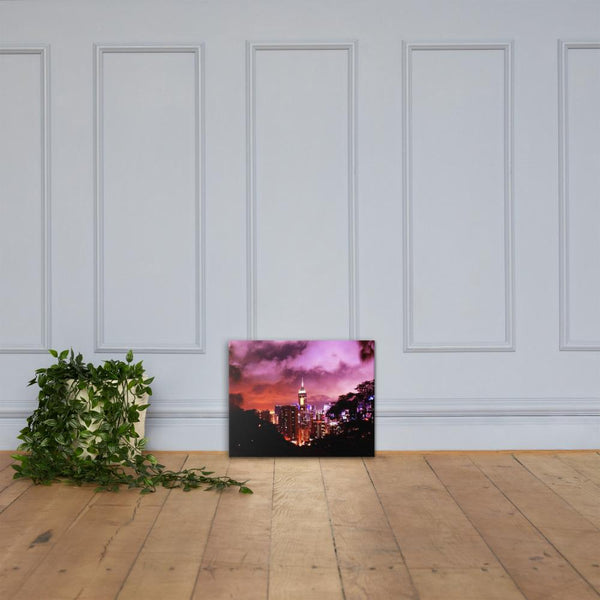 Ruby City Nightscape Canvas (Colored) 12×16 Tracy McCrackin Photography - Tracy McCrackin Photography
