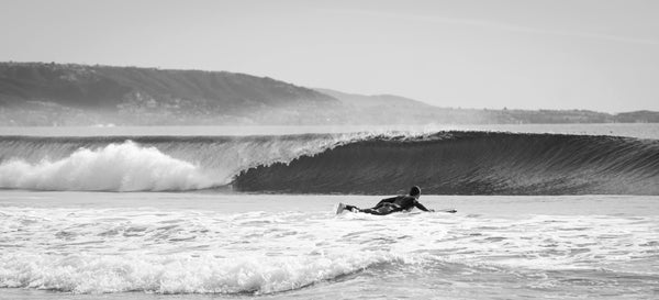 Feel the Rush of Surfrider Beach Giclee / Colored / 24x6 Tracy McCrackin Photography Wall art - Tracy McCrackin Photography