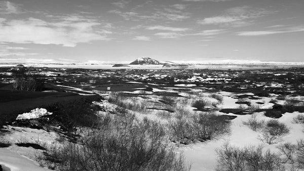 wintery-landscape-in-iceland Giclee / B&W / 5 x 7 Tracy McCrackin Photography Gicl‚e - Tracy McCrackin Photography