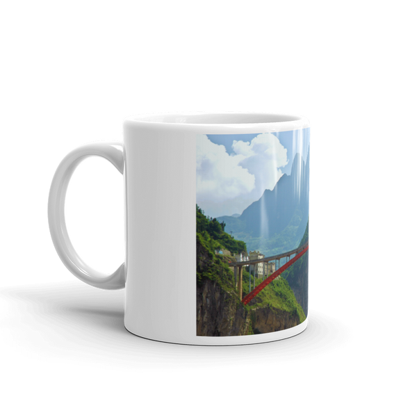 Yangtze River Mug Giclee / 11oz Printful Home Decor - Tracy McCrackin Photography