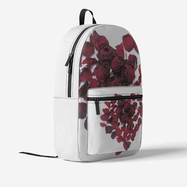 Heart's Delight Backpack Black Printy6 Bags - Tracy McCrackin Photography