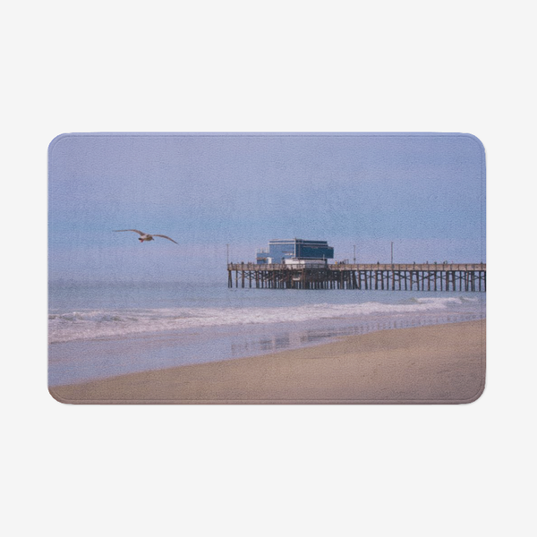 Seaside Microfiber Non-Slip Soft Kitchen Mat Bath Rug Doormat 18'' x 30'' Printy6 Blanket - Tracy McCrackin Photography