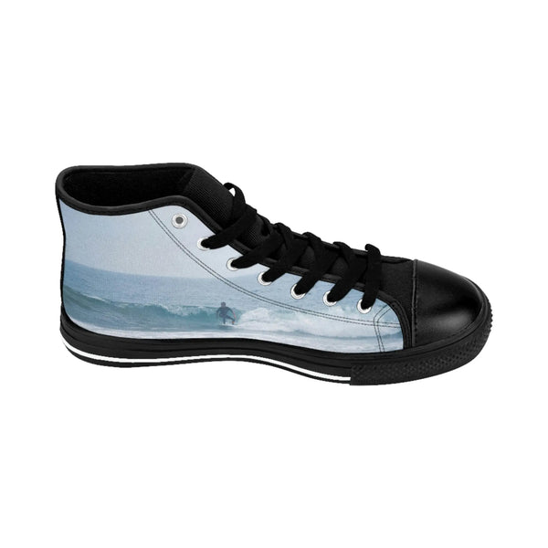 Surf's Up Men's High-top Sneakers Printify Shoes - Tracy McCrackin Photography