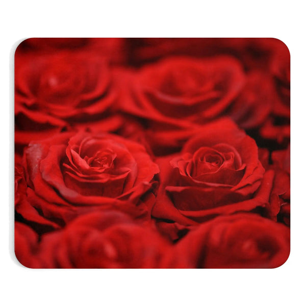 Red Roses Mousepad Printify Home Decor - Tracy McCrackin Photography