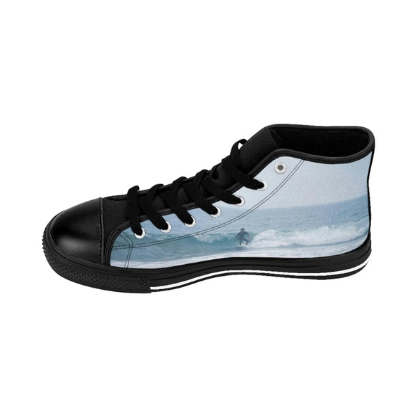 Surf's Up Men's High-top Sneakers Printify Shoes - Tracy McCrackin Photography