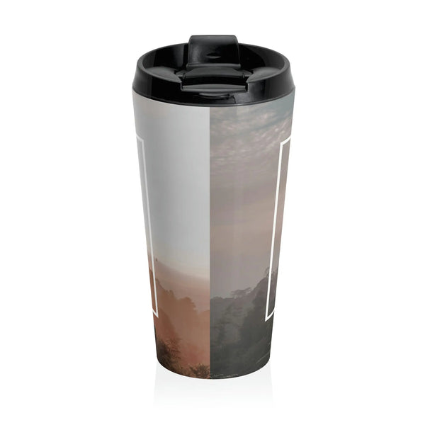 Happiness Is A Habit - Stainless Steel Travel Mug Printify Mug - Tracy McCrackin Photography