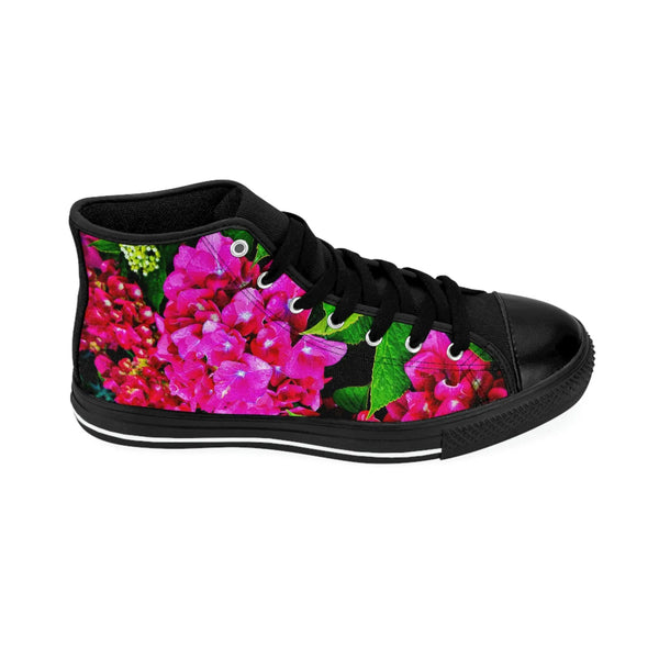 Walking Through the Garden Women's High-top Sneakers Printify Shoes - Tracy McCrackin Photography